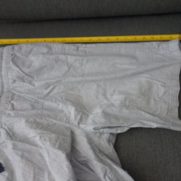 H&M L.O.G.G. Label of Graded Goods Gray with Blue 100% Cotton Size M Shorts - Picture 13 of 15